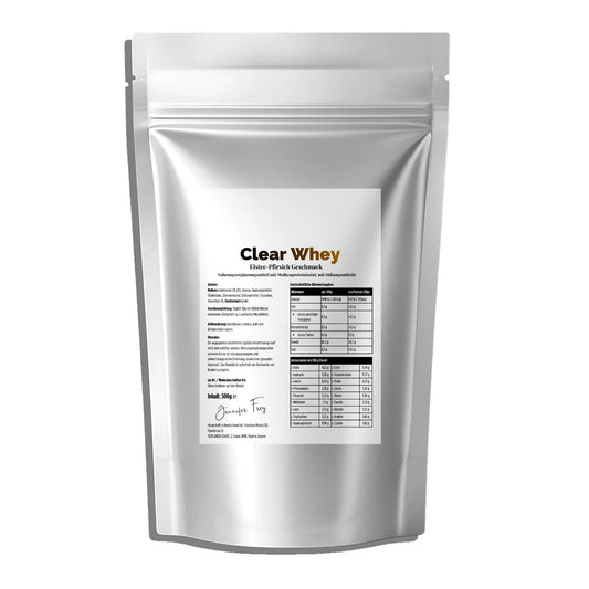 CollMeCell Clear Whey Protein Clear Whey Protein Eistee Pfirsich 