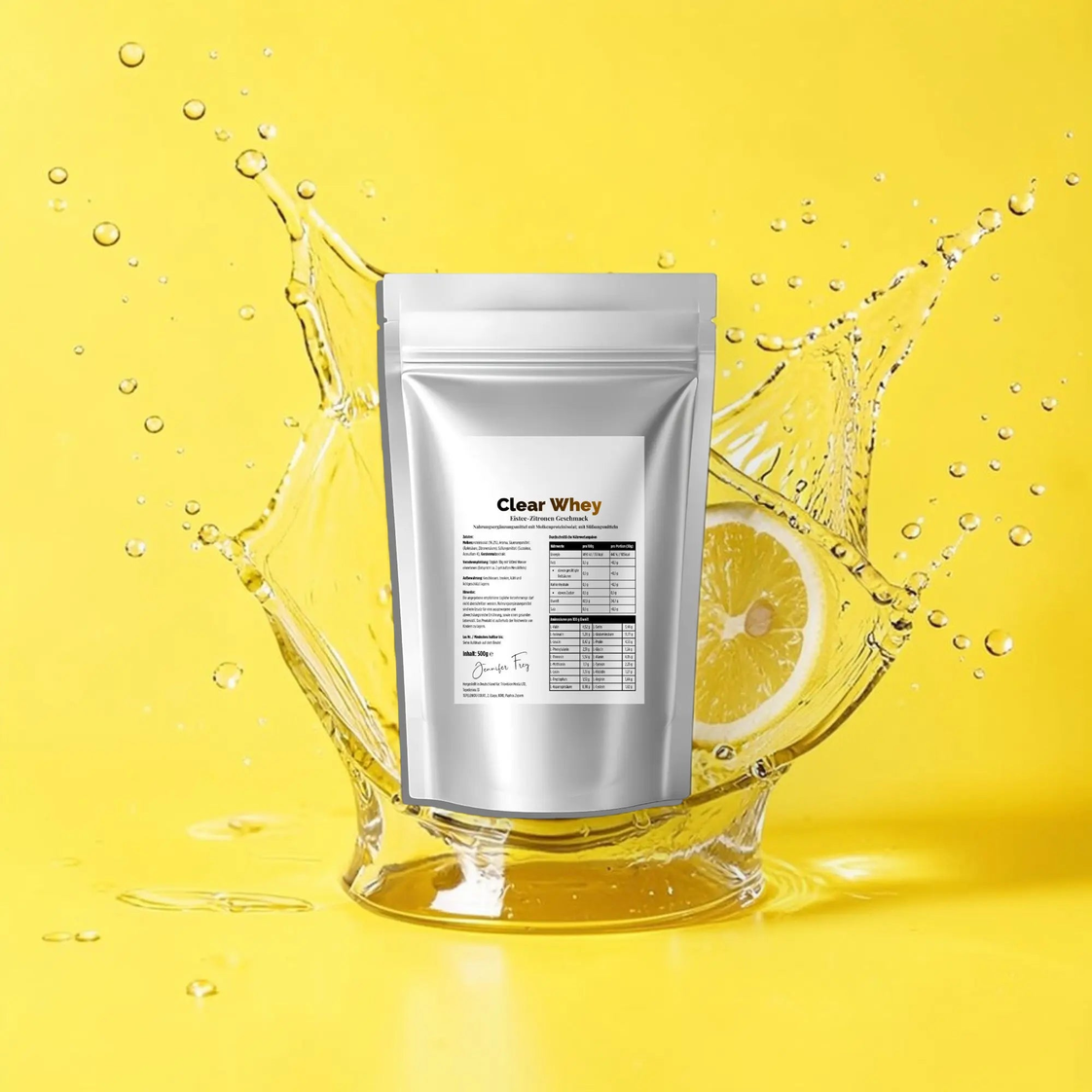 Clear Whey Protein Eistee Zitrone 
