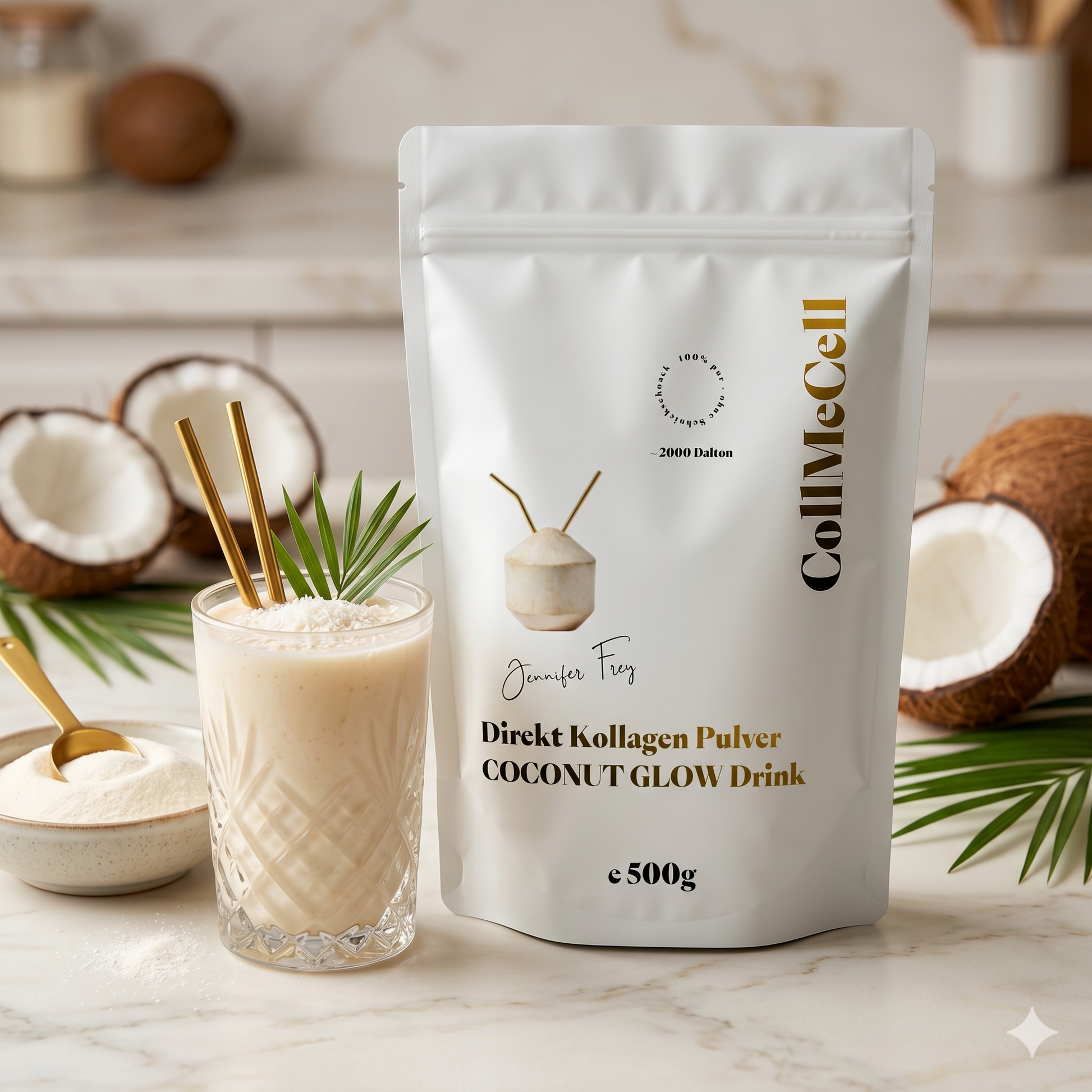 CoCoNut Glow Drink für Haut und Wellness Routine