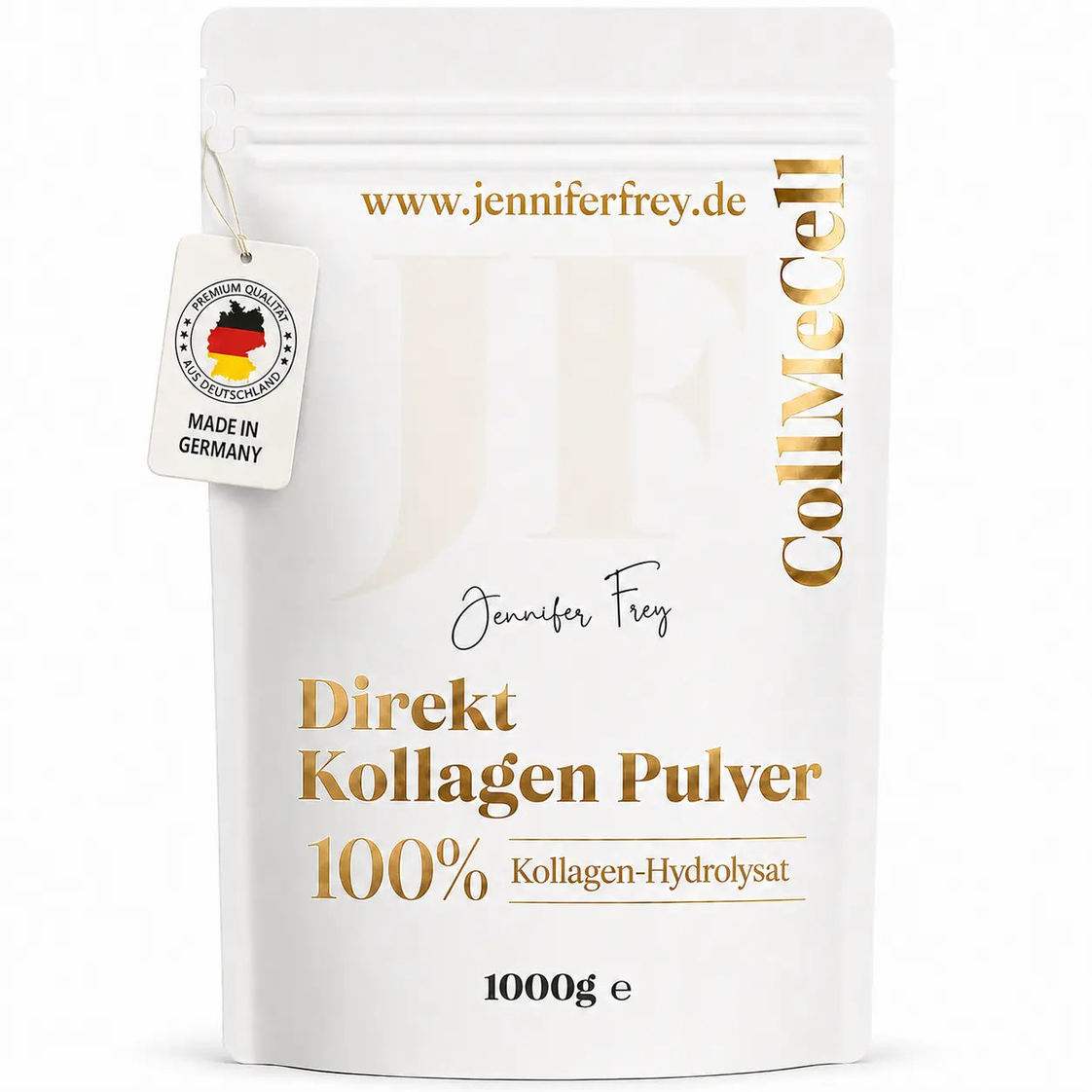 CollMeCell Direkt Kollagen Hydrolisat Peptide Pulver Grass Fed - 1000g / Kollagen - Nahrungsergänzungsmittel
