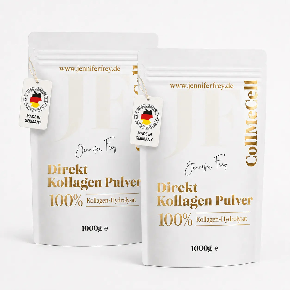 CollMeCell Direkt Kollagen Hydrolisat Peptide Pulver Grass Fed - 2000g / Kollagen - Nahrungsergänzungsmittel