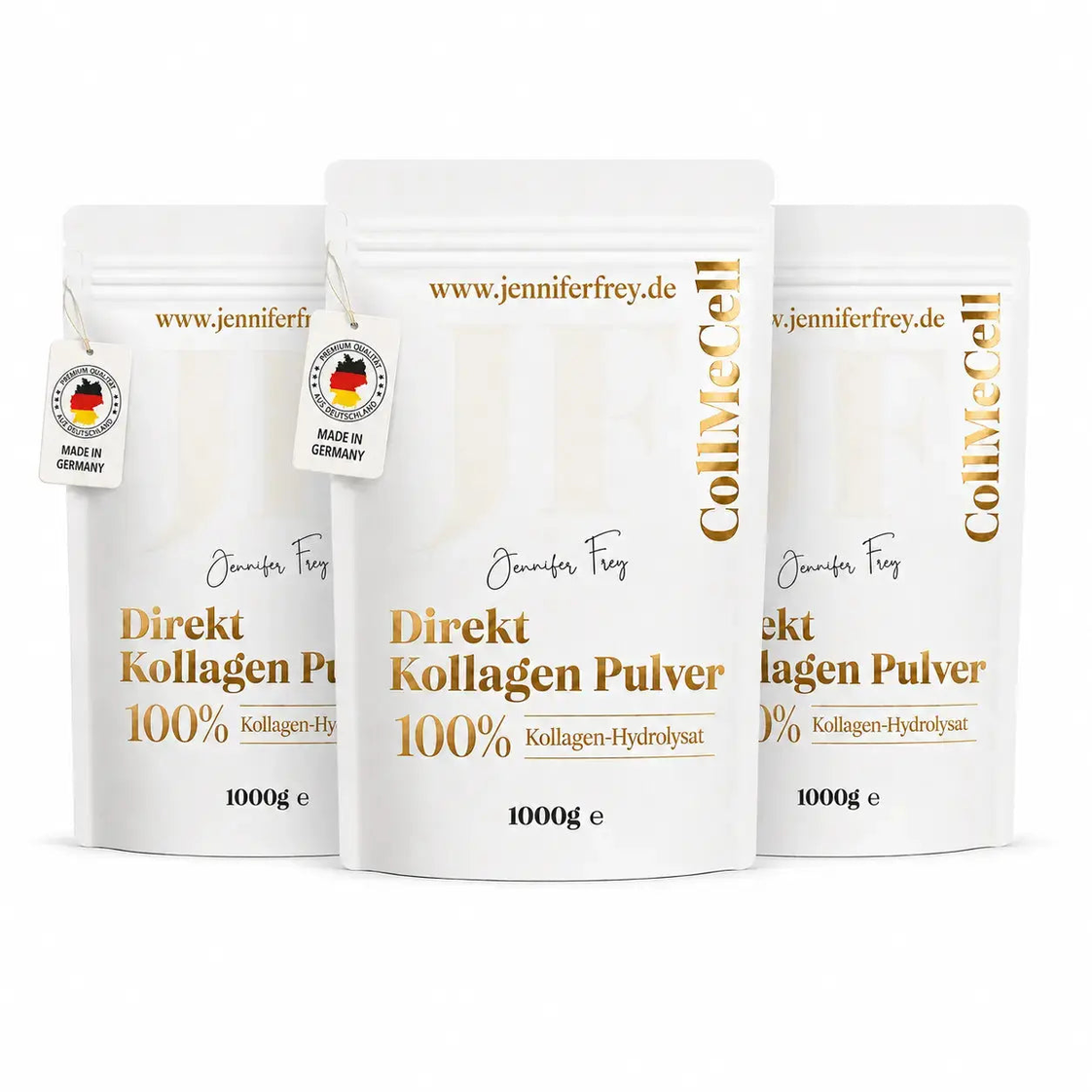 CollMeCell Direkt Kollagen Hydrolisat Peptide Pulver Grass Fed - 3000g / Kollagen - Nahrungsergänzungsmittel