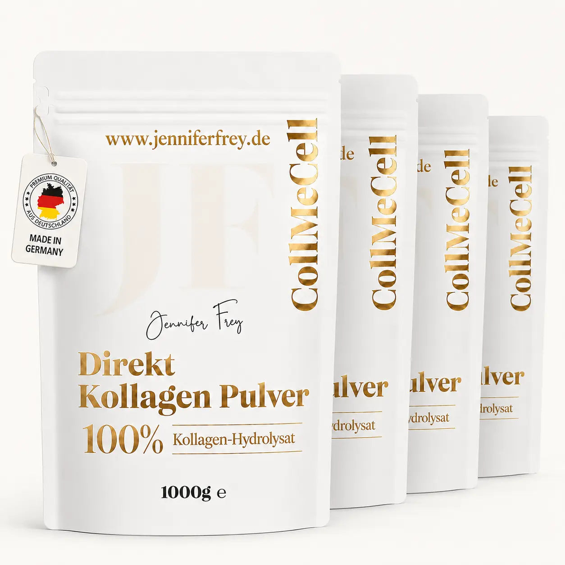 CollMeCell Direkt Kollagen Hydrolisat Peptide Pulver Grass Fed - 4000g / Kollagen - Nahrungsergänzungsmittel