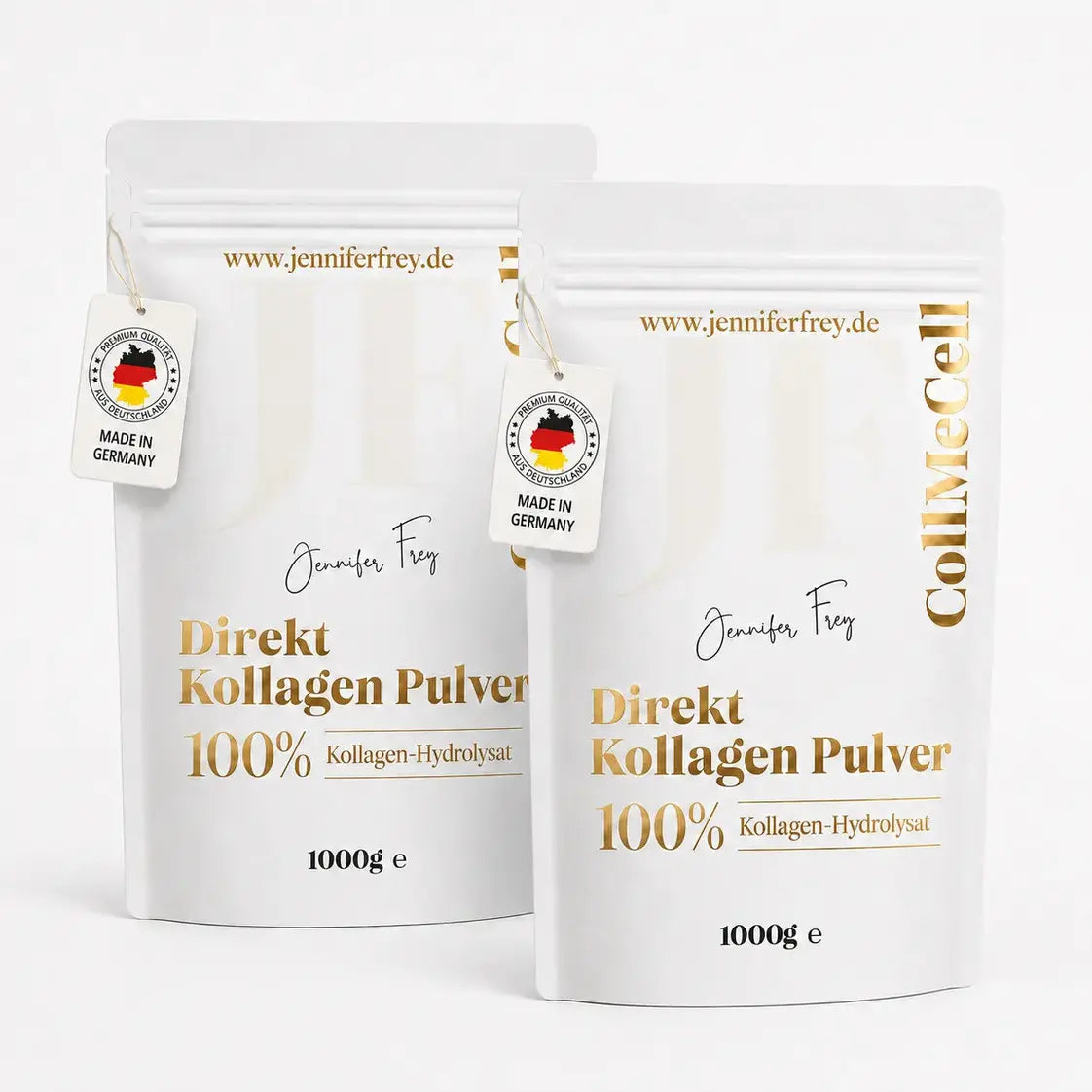 CollMeCell Direkt Kollagen Hydrolisat Peptide Pulver Grass Fed - 2000g / Kollagen - Nahrungsergänzungsmittel