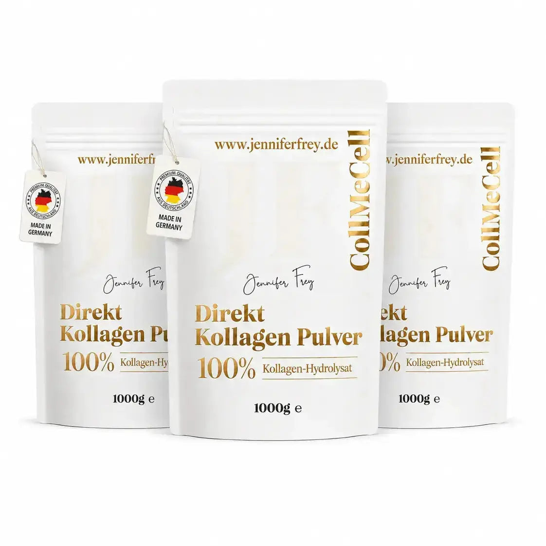 CollMeCell Direkt Kollagen Hydrolisat Peptide Pulver Grass Fed - 3000g / Kollagen - Nahrungsergänzungsmittel