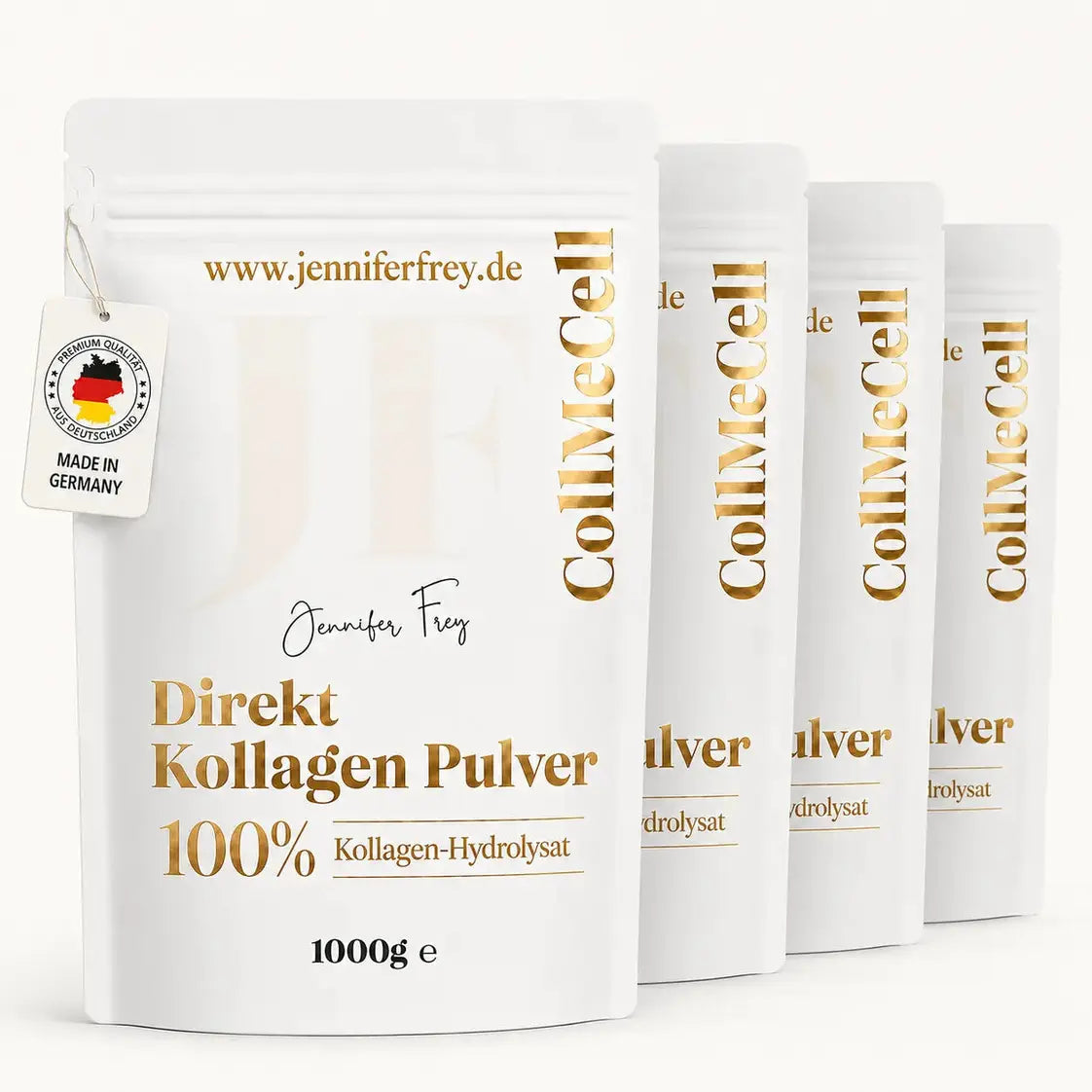 CollMeCell Direkt Kollagen Hydrolisat Peptide Pulver Grass Fed - 4000g / Kollagen - Nahrungsergänzungsmittel