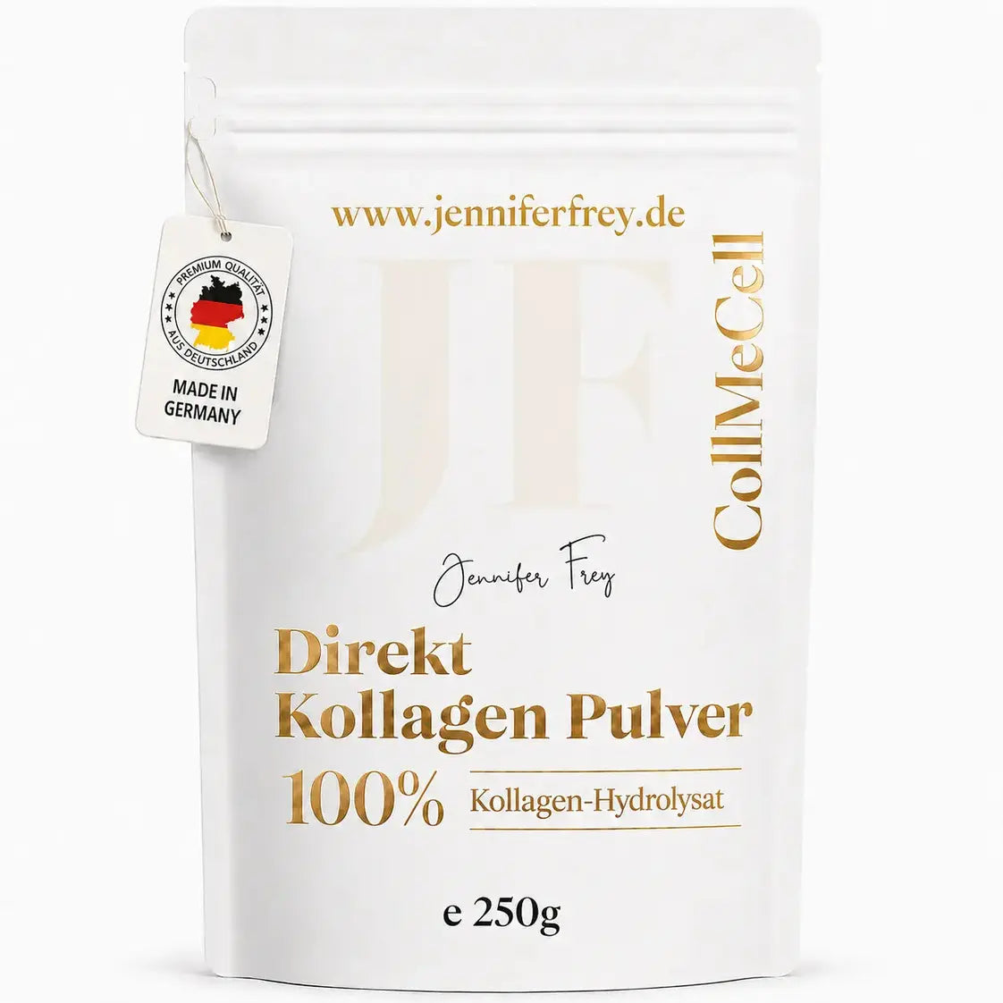 CollMeCell Direkt Kollagen Hydrolisat Peptide Pulver Grass Fed - 250g / Kollagen - Nahrungsergänzungsmittel