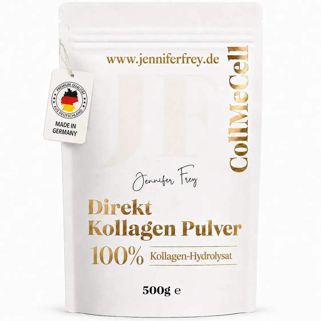 CollMeCell Direkt Kollagen Hydrolisat Peptide Pulver Grass Fed - 500g / Kollagen - Nahrungsergänzungsmittel