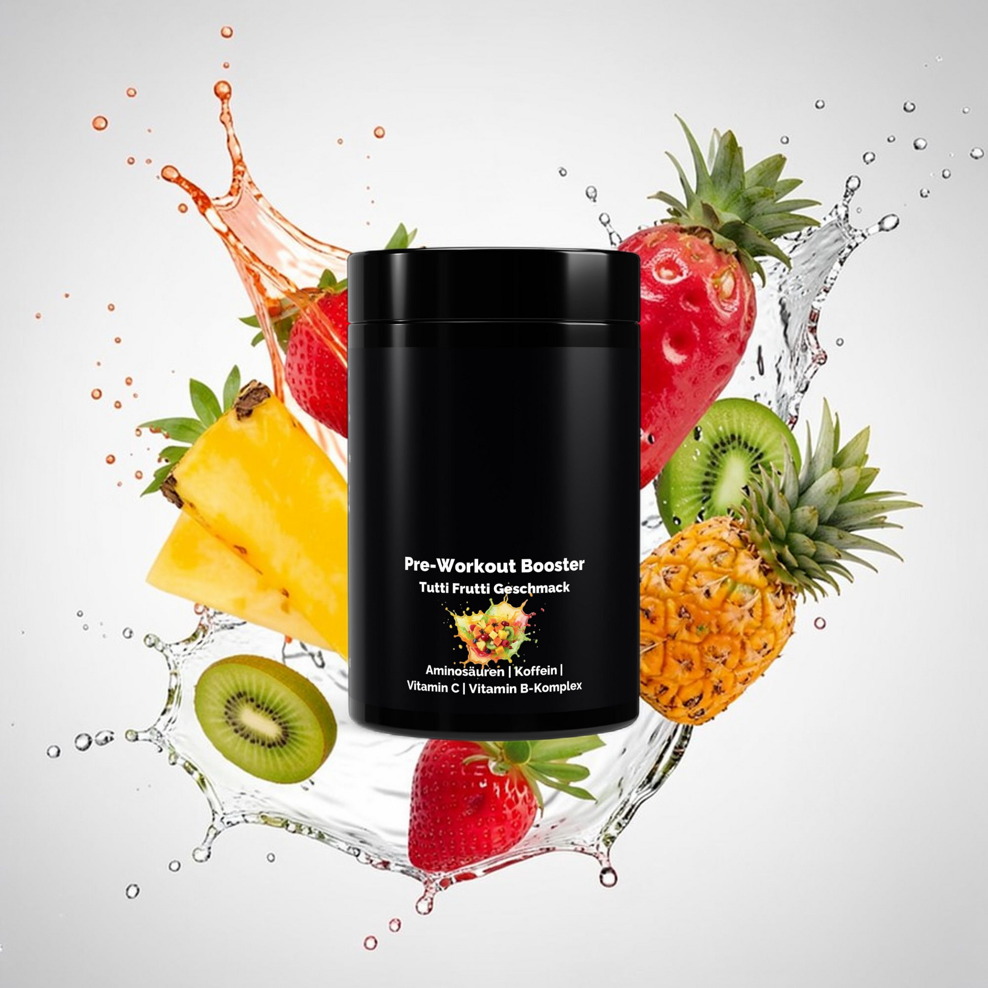 Pre Workout Tutti Frutti Booster für Kraft und Leistung 