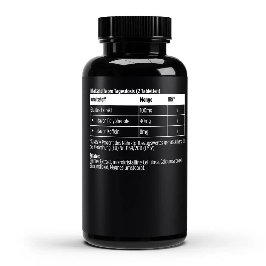 Green Tea Extract Kapseln Grüntee Extrakt 60 Kapseln 