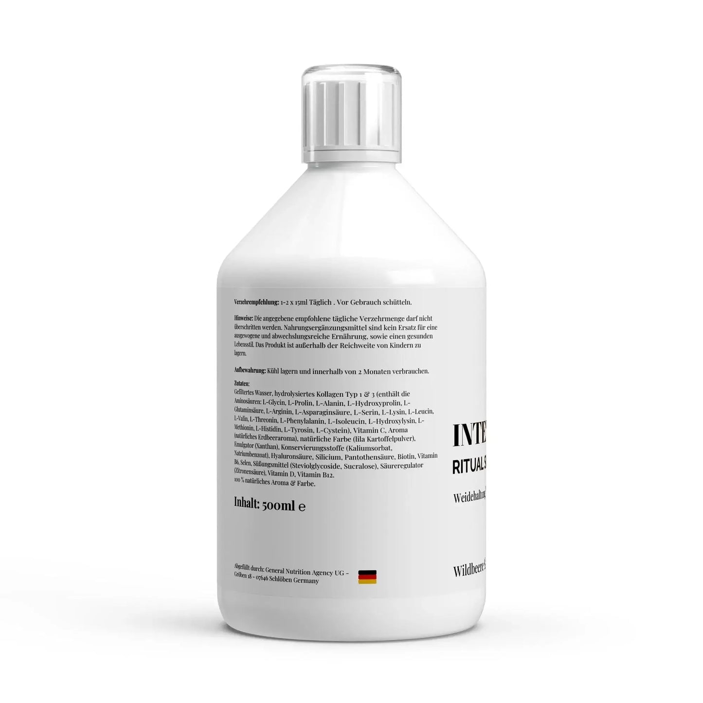 Intens Glow Ritual Kollagen Shots + Hyaluron + Biotin - Produkt