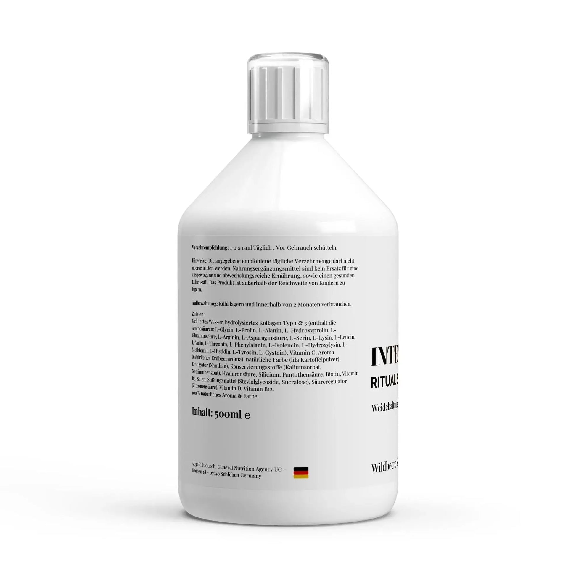 Intens Glow Ritual Kollagen Shots + Hyaluron + Biotin - Produkt