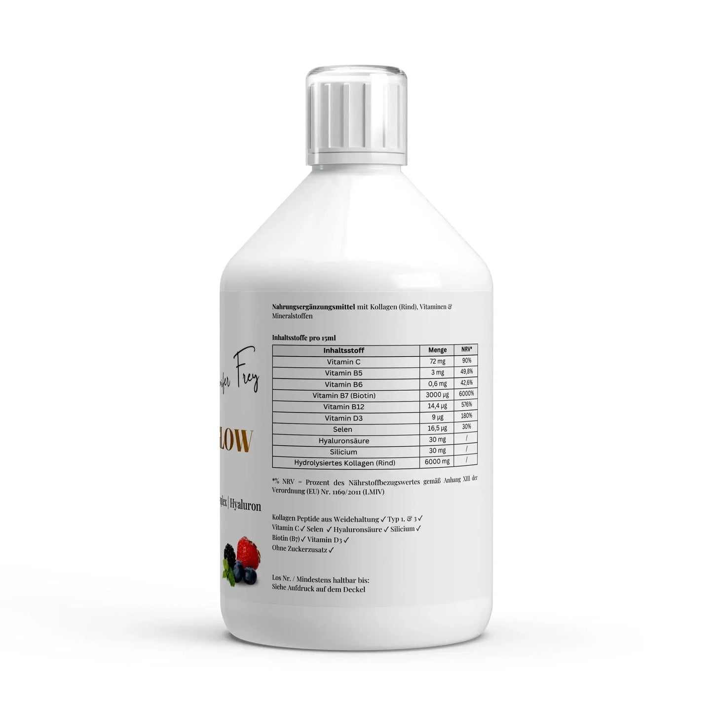 Intens Glow Ritual Kollagen Shots + Hyaluron + Biotin - Produkt