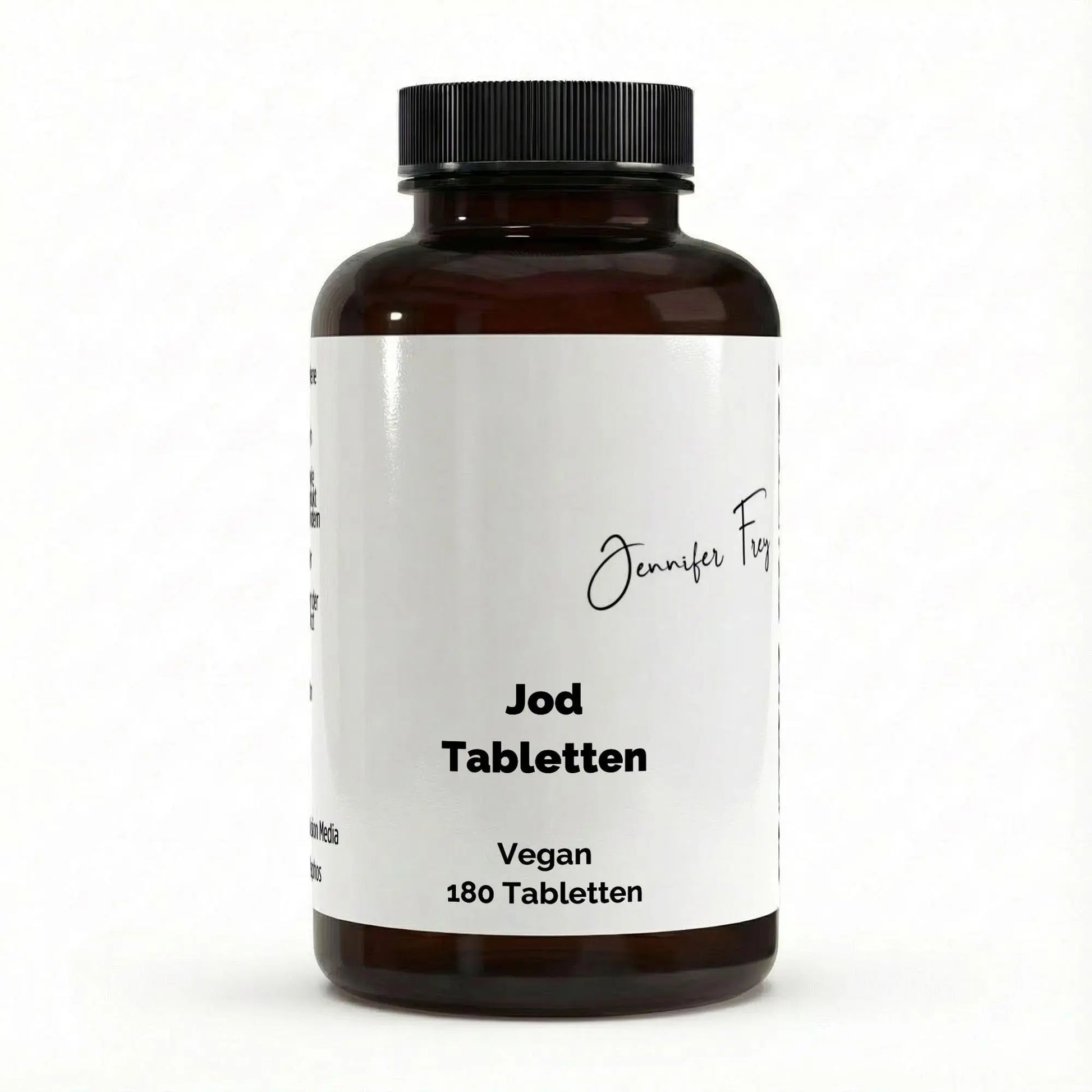 Jod vegane Tabletten Schilddrüse Stoffwechsel Support 180 Stück 