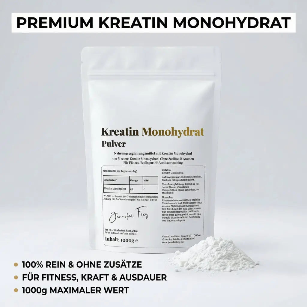 Kreatin Pulver Muskelaufbau Support 