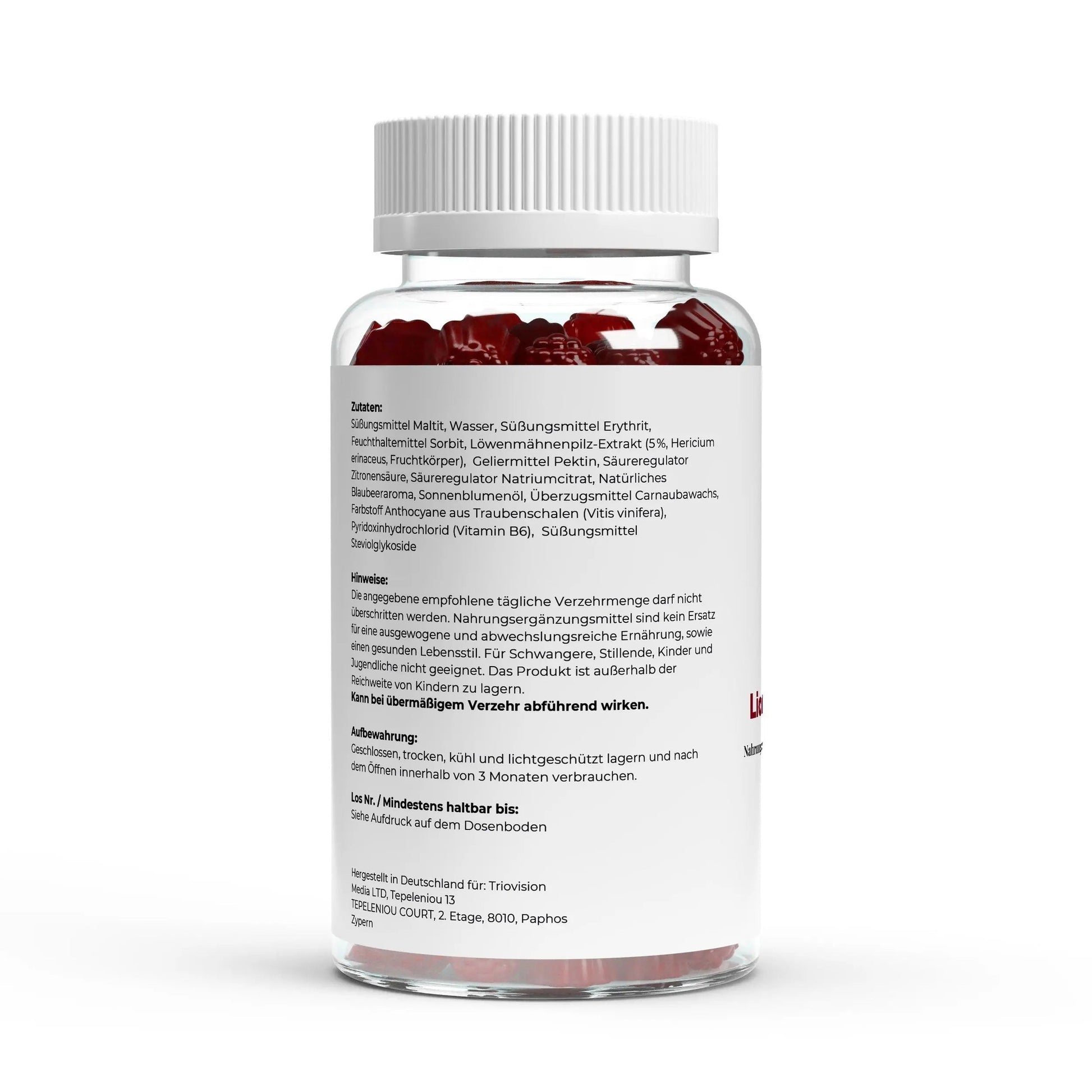 Löwenmähne Vitamin B6 Gummies