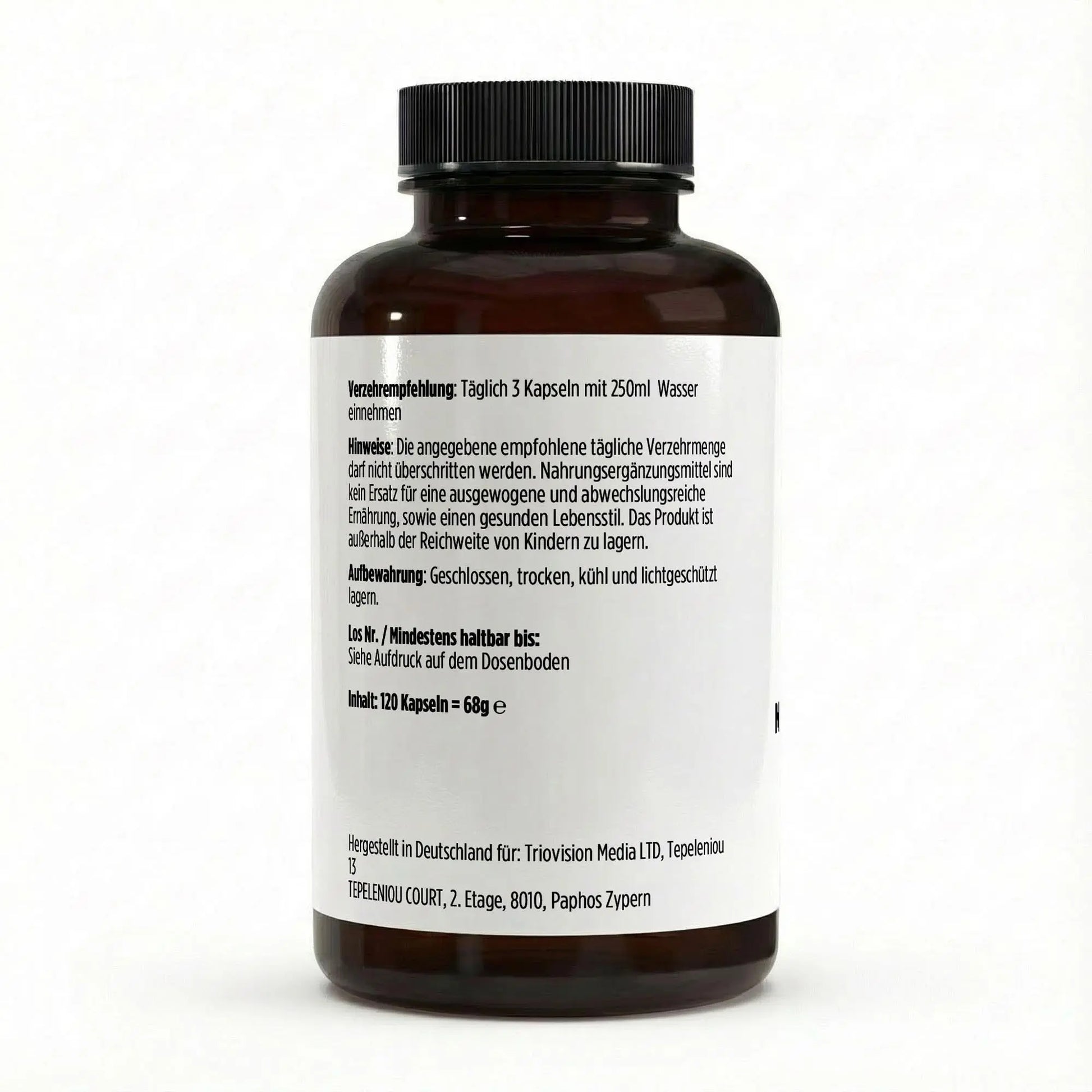 Marine Kollagen Peptide 2000 Dalton 120 Kapseln Beauty Support 