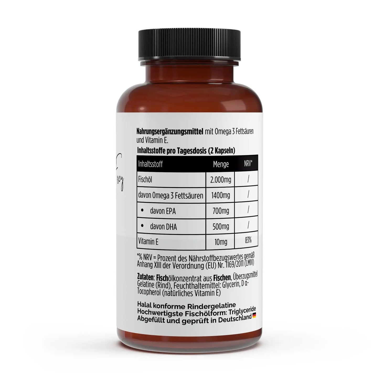  Omega 3 35/25 EPA DHA Softgels 120 Stück tägliche Versorgung