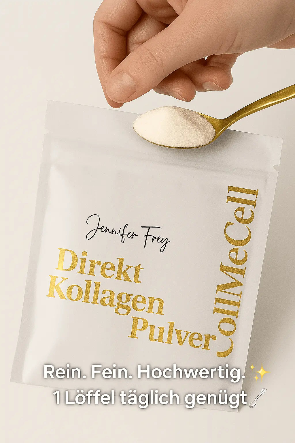 Premium Direct Kollagen-Hydrolysat-Peptide Pulver - 10 x 15g
