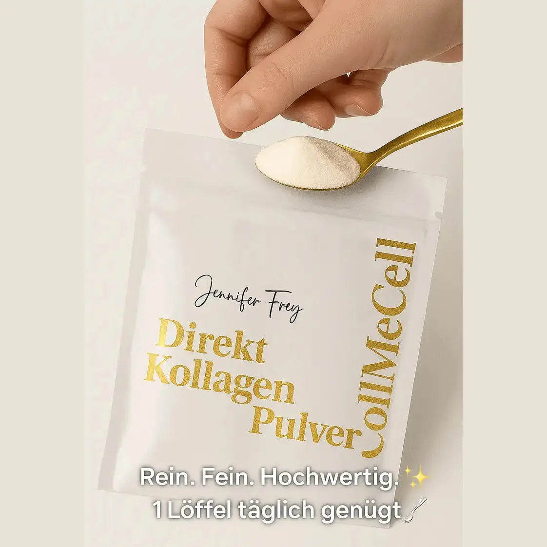 Premium Direct Kollagen-Hydrolysat-Peptide Pulver - 10 x 15g