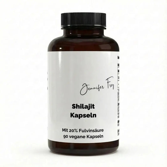 Shilajit 20% Fulvinsäure vegane Kapseln Energie Vitalität 90 Stück 